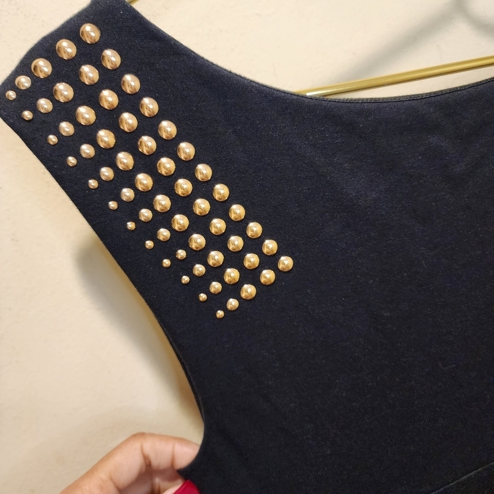EXPRESS black Bodycon Sleevesless Dress size 10 - Picture 5 of 14